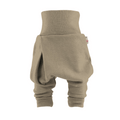 Upcycling Merino Mitwachshose dicke Qualität Braun