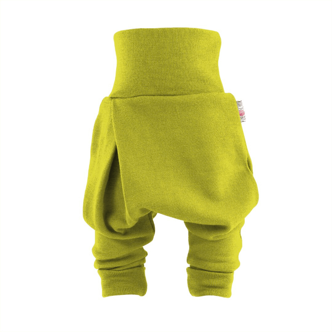 Upcycling Merino Mitwachshose Grün - ForSchur
