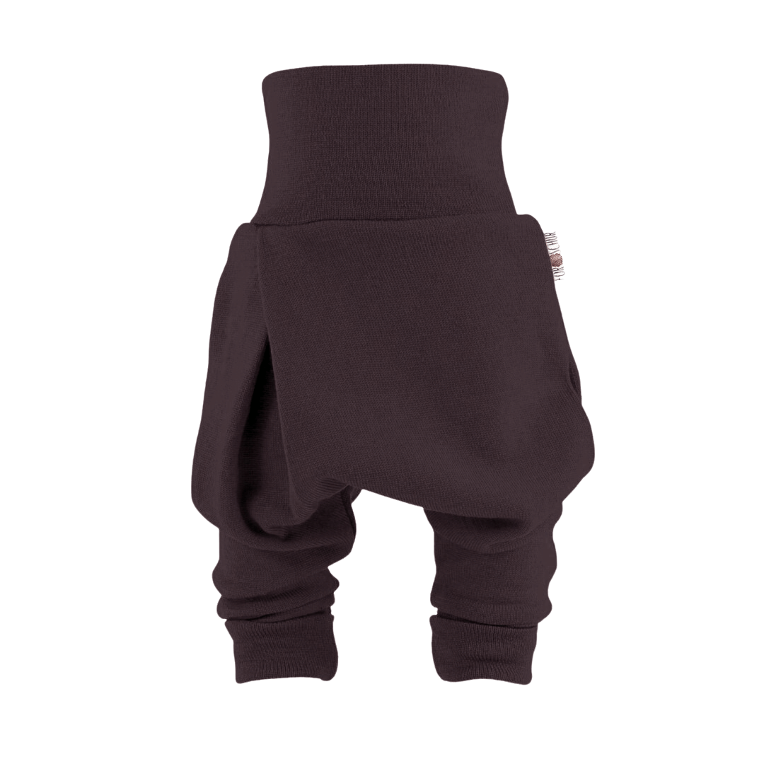 Kaschmir Baby Mitwachshose Lila