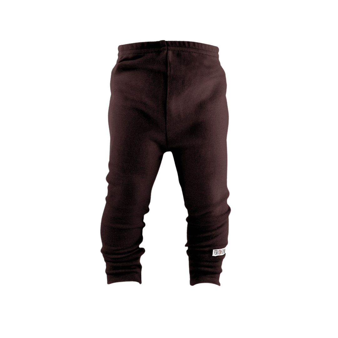 Upcycling Merino Schmale Hose Lila meliert - ForSchur
