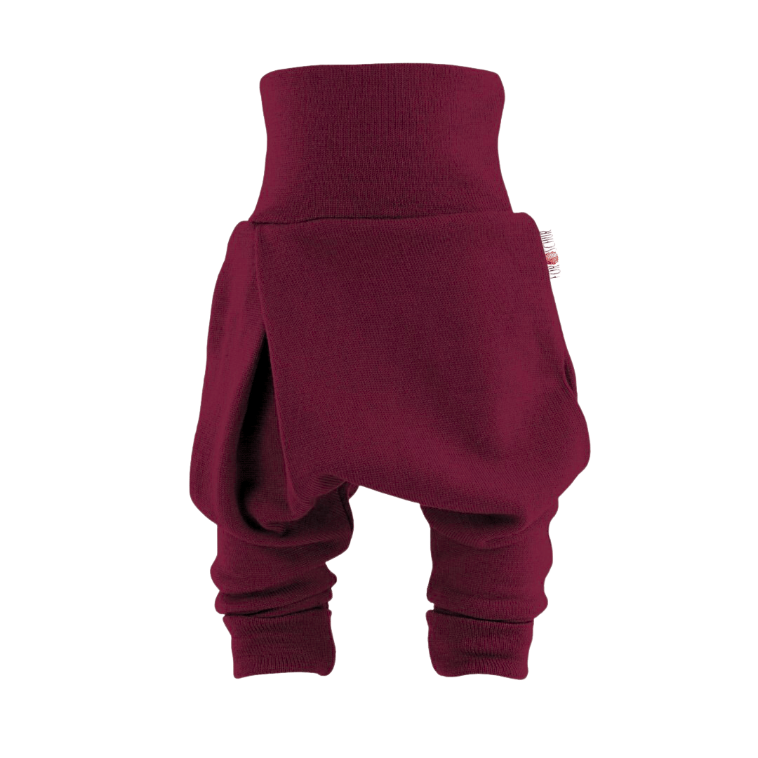 Upcycling Merino Mitwachshose Lila - ForSchur