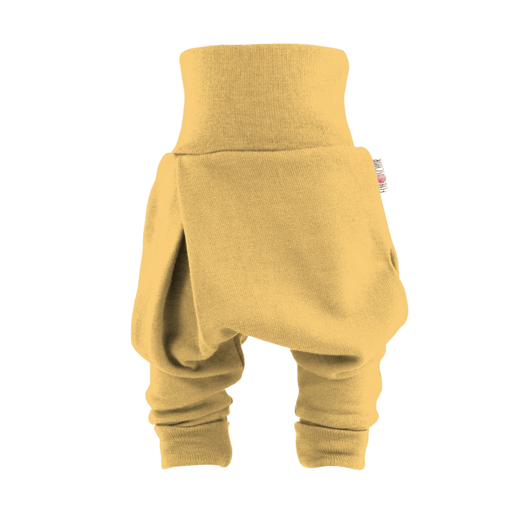 Upcycling Merino Mitwachshose Gelb - ForSchur
