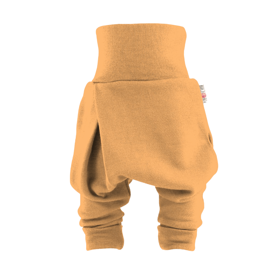 Upcycling Merino Mitwachshose Orange - ForSchur
