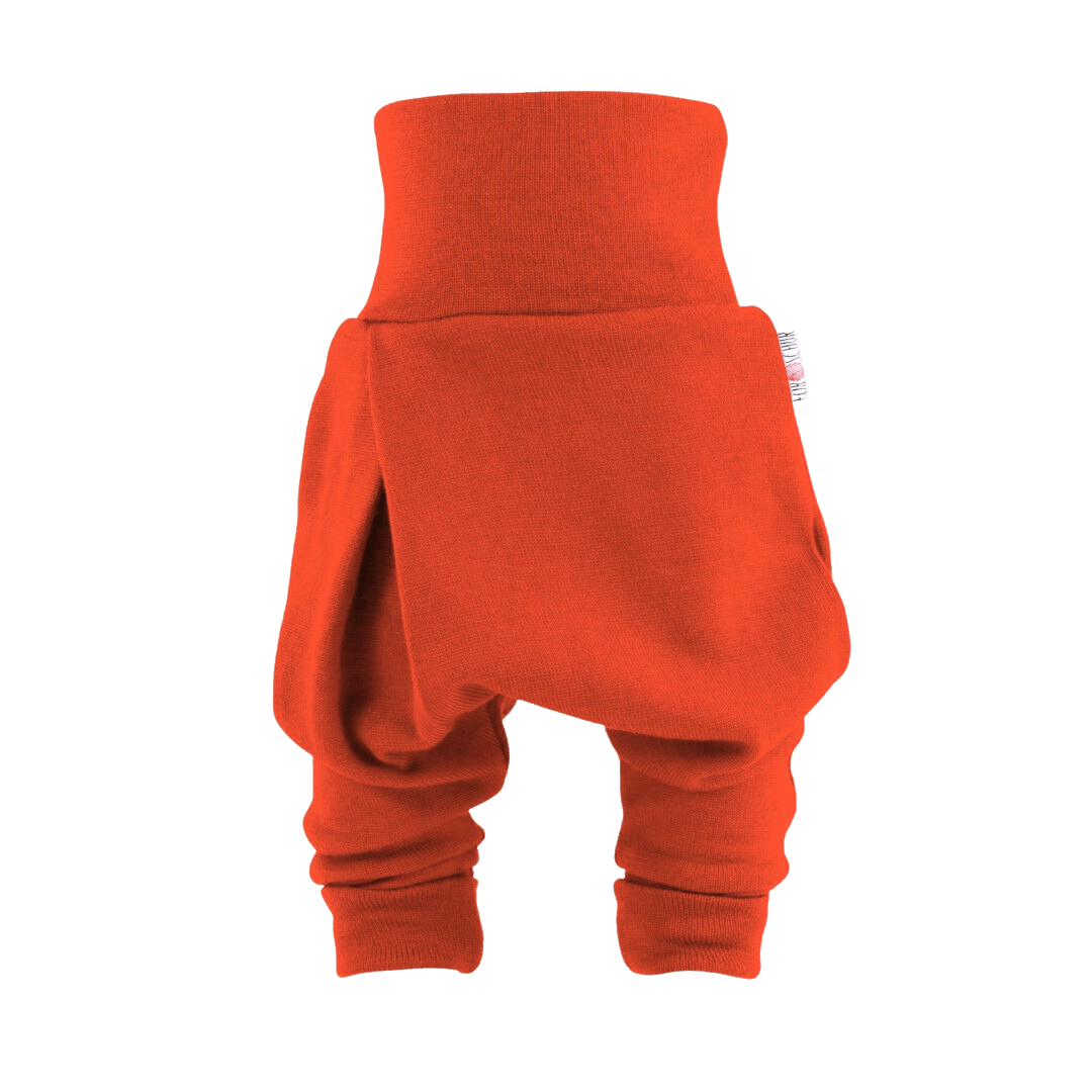 Upcycling Merino Mitwachshose Orange - ForSchur