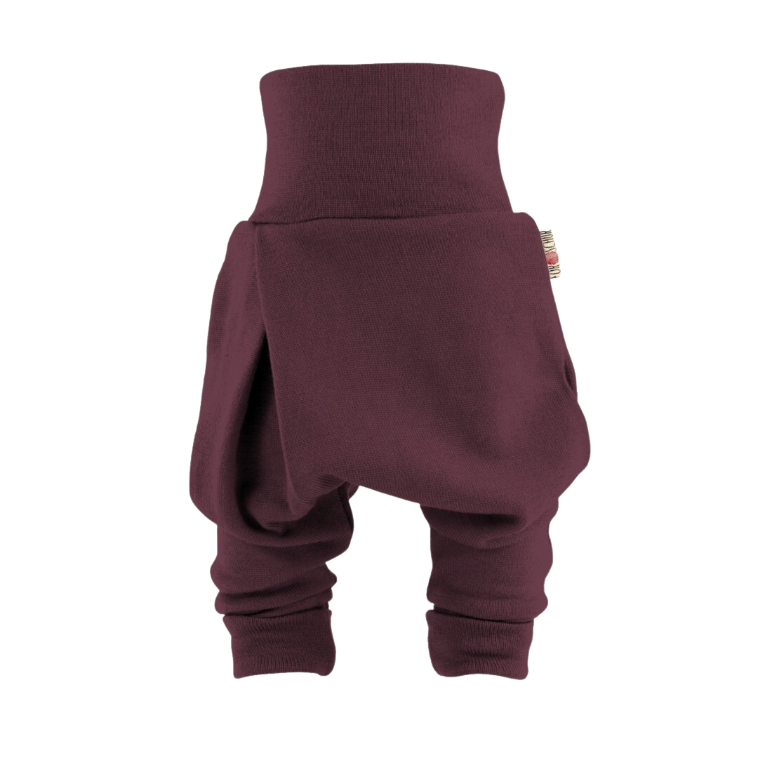 Upcycling Merino Mitwachshose Lila - ForSchur