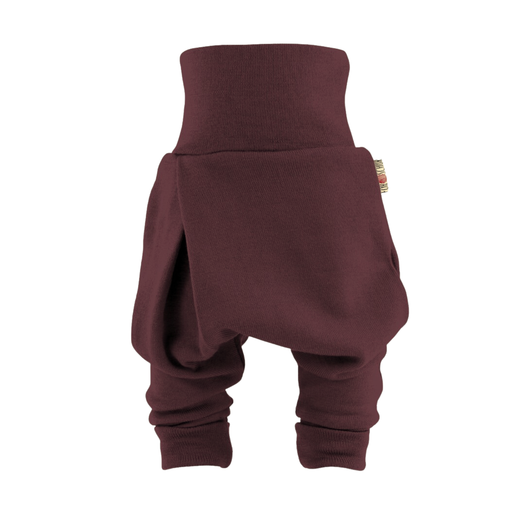 Kaschmir Baby Mitwachshose Lila