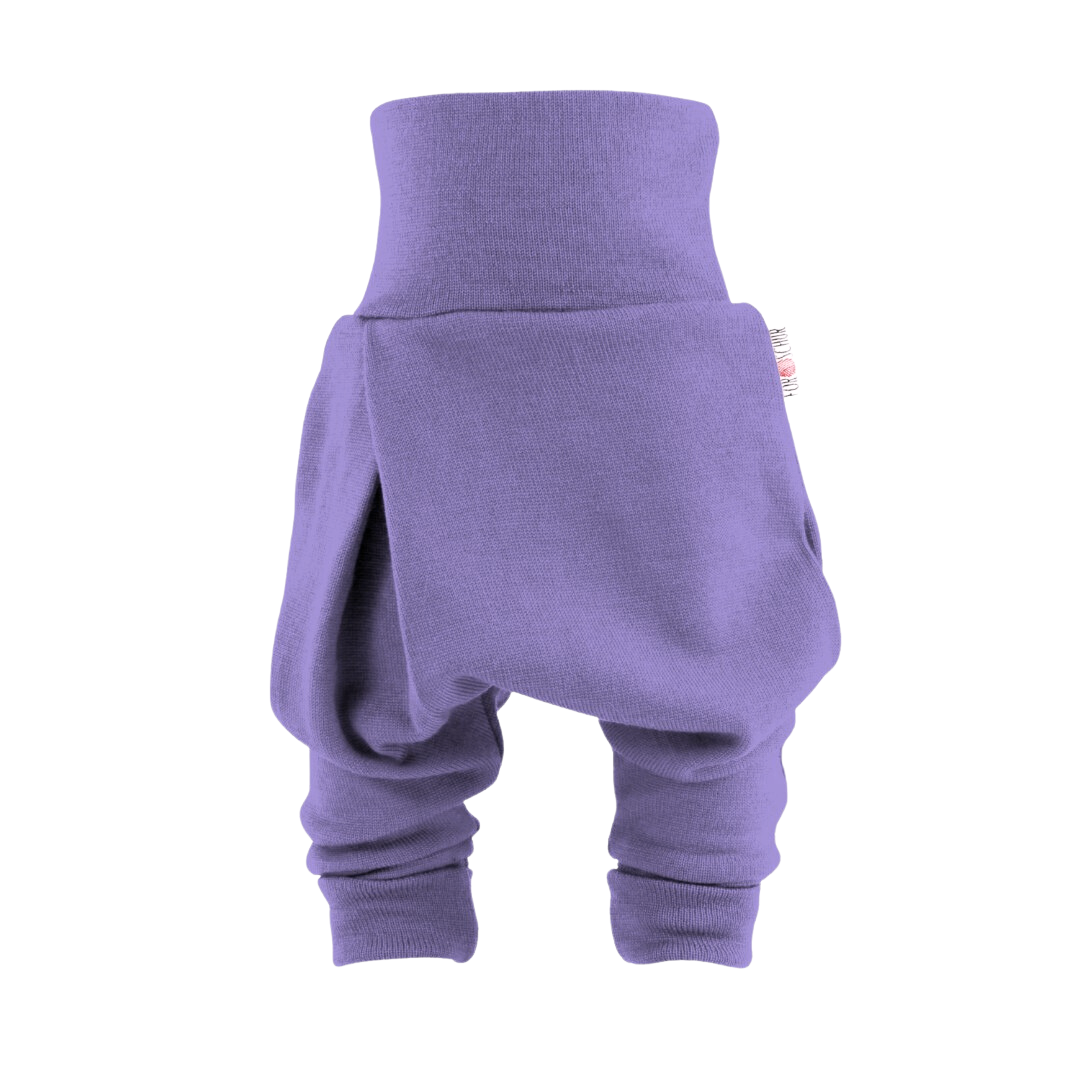 Upcycling Merino Mitwachshose Lila - ForSchur
