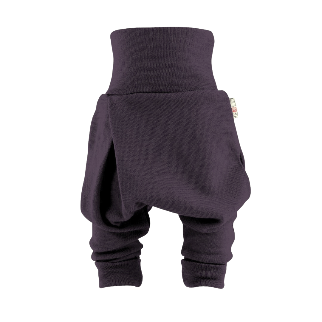 Kaschmir Baby Mitwachshose Lila