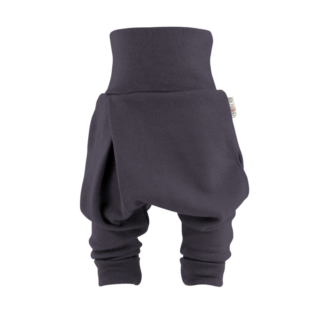 Upcycling Merino Mitwachshose Lila