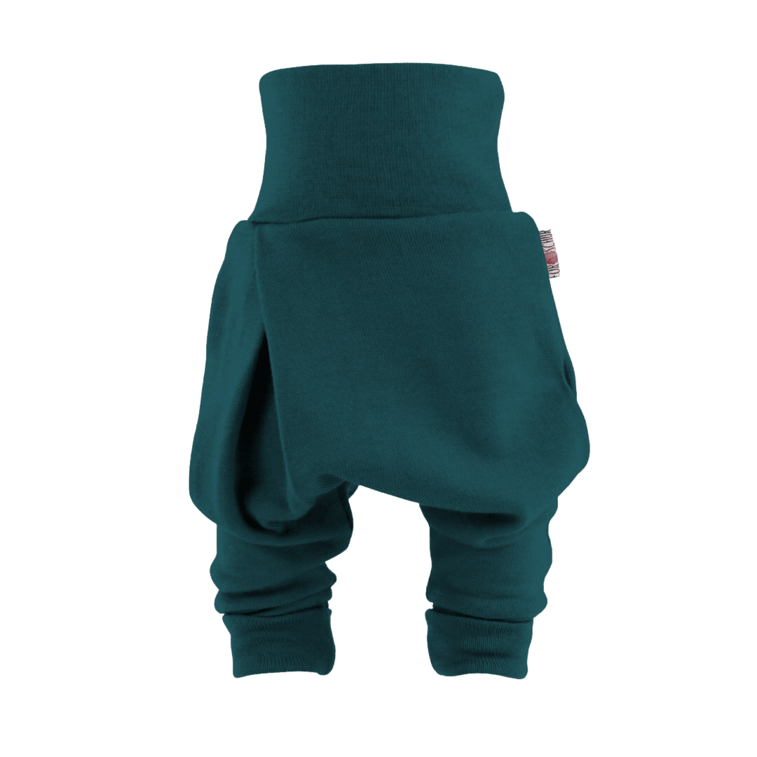 Upcycling Merino Mitwachshose Blau - ForSchur