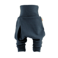 Kaschmir Mitwachshose dunkles Rauchblau