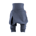 Upcycling Kaschmir Baby Mitwachshose Blau