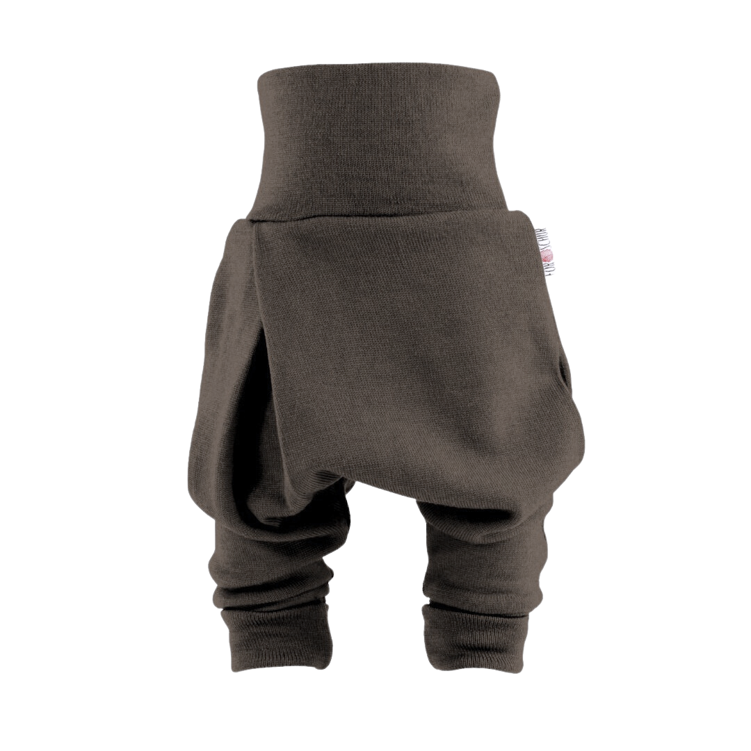 Upcycling Merino Mitwachshose Braun - ForSchur