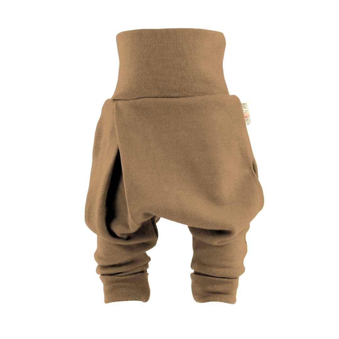 Upcycling Merino Mitwachshose Braun - ForSchur