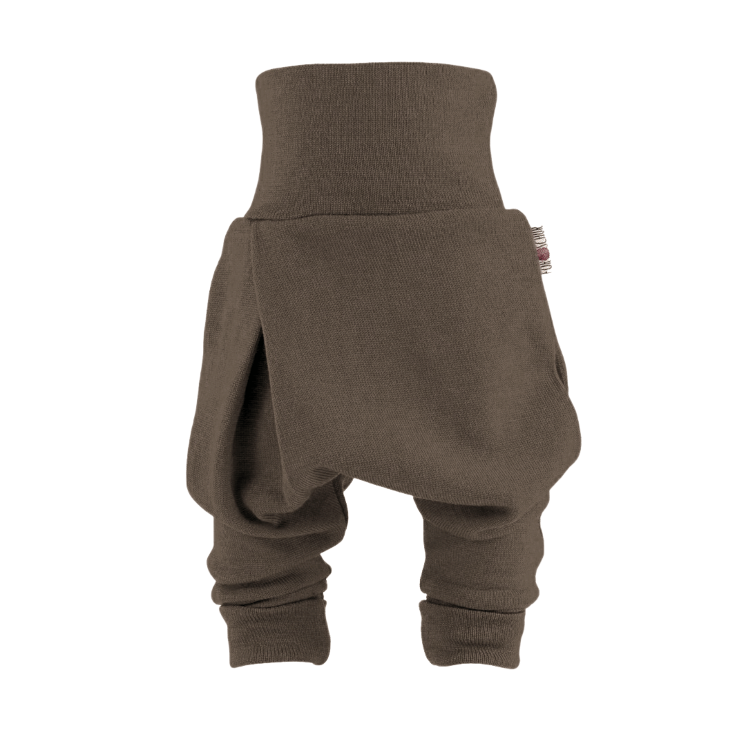 Upcycling Merino Mitwachshose Braun - ForSchur