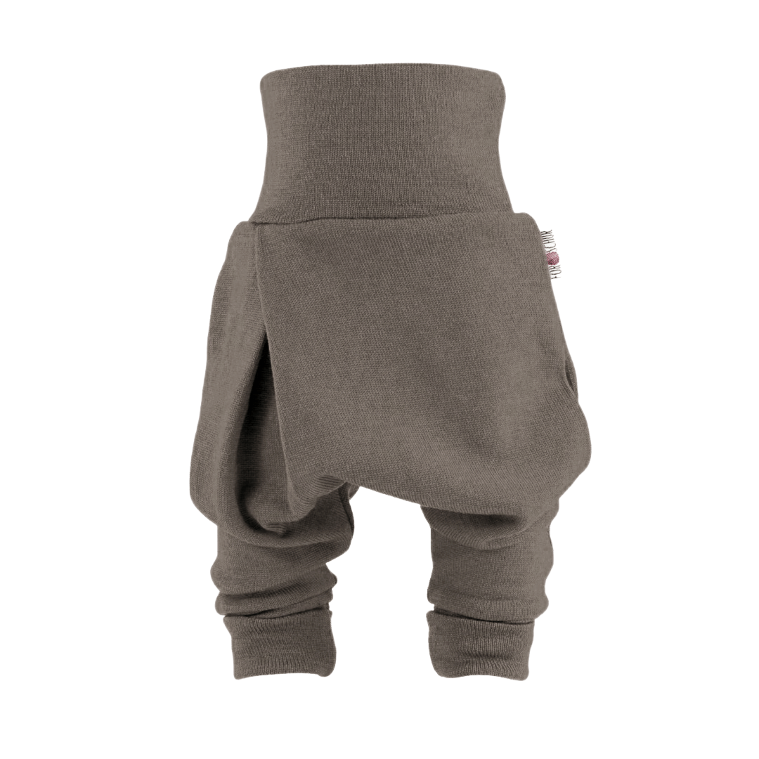 Upcycling Merino Mitwachshose Braun - ForSchur