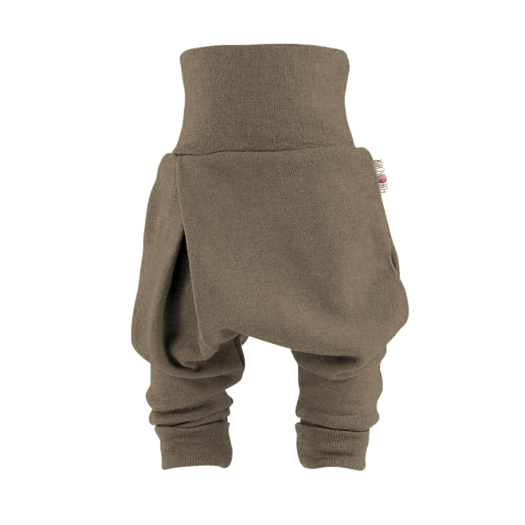 Upcycling Merino Mitwachshose Braun - ForSchur