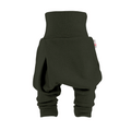 Kaschmir Mitwachshose Grün meliert