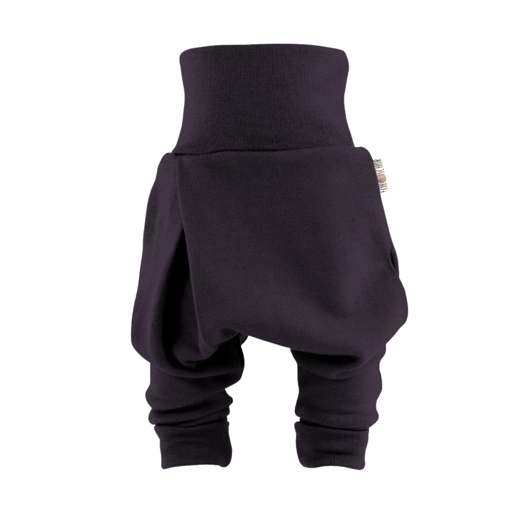 Kaschmir Baby Mitwachshose Lila