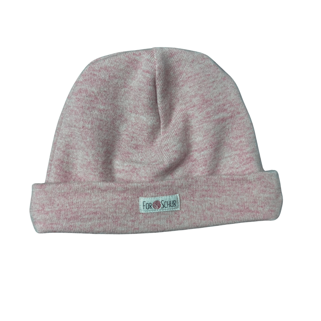 Upcycling Kaschmir Kinder Mütze Rosa