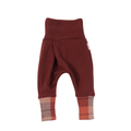 Upcycling Merino Mitwachshose Rot