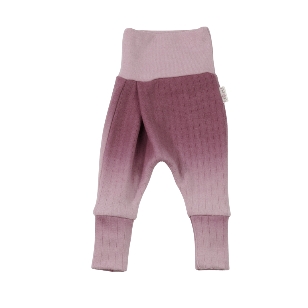 Upcycling Merino Mitwachshose Rosa