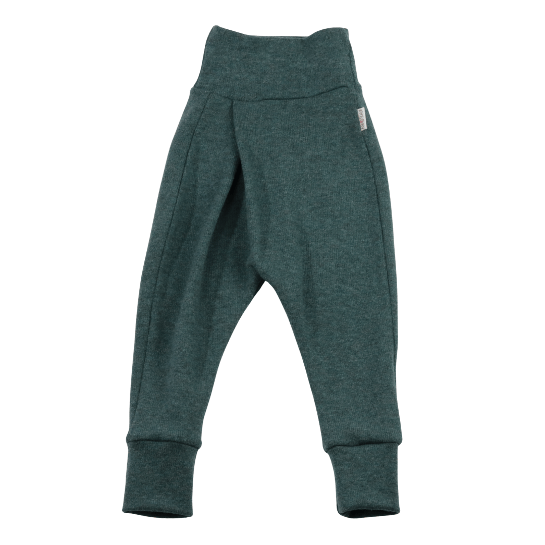 Upcycling Merino Mitwachshose Blau