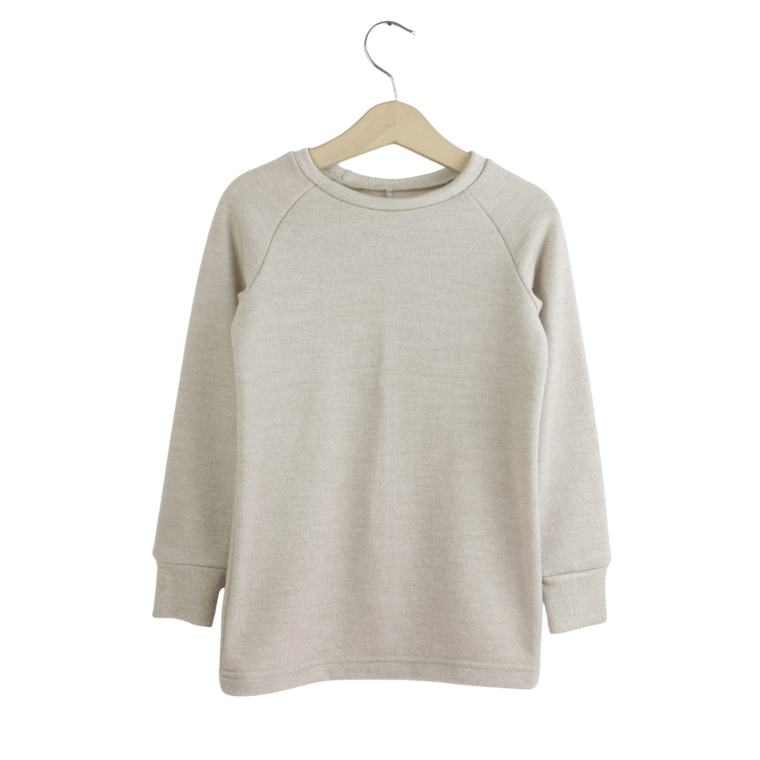Upcycling Merino Kinder Longsleeve