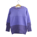 Kaschmir Hoodie Ombré 98/104 Blau