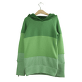 Kaschmir Hoodie Ombré 122/128 Grün