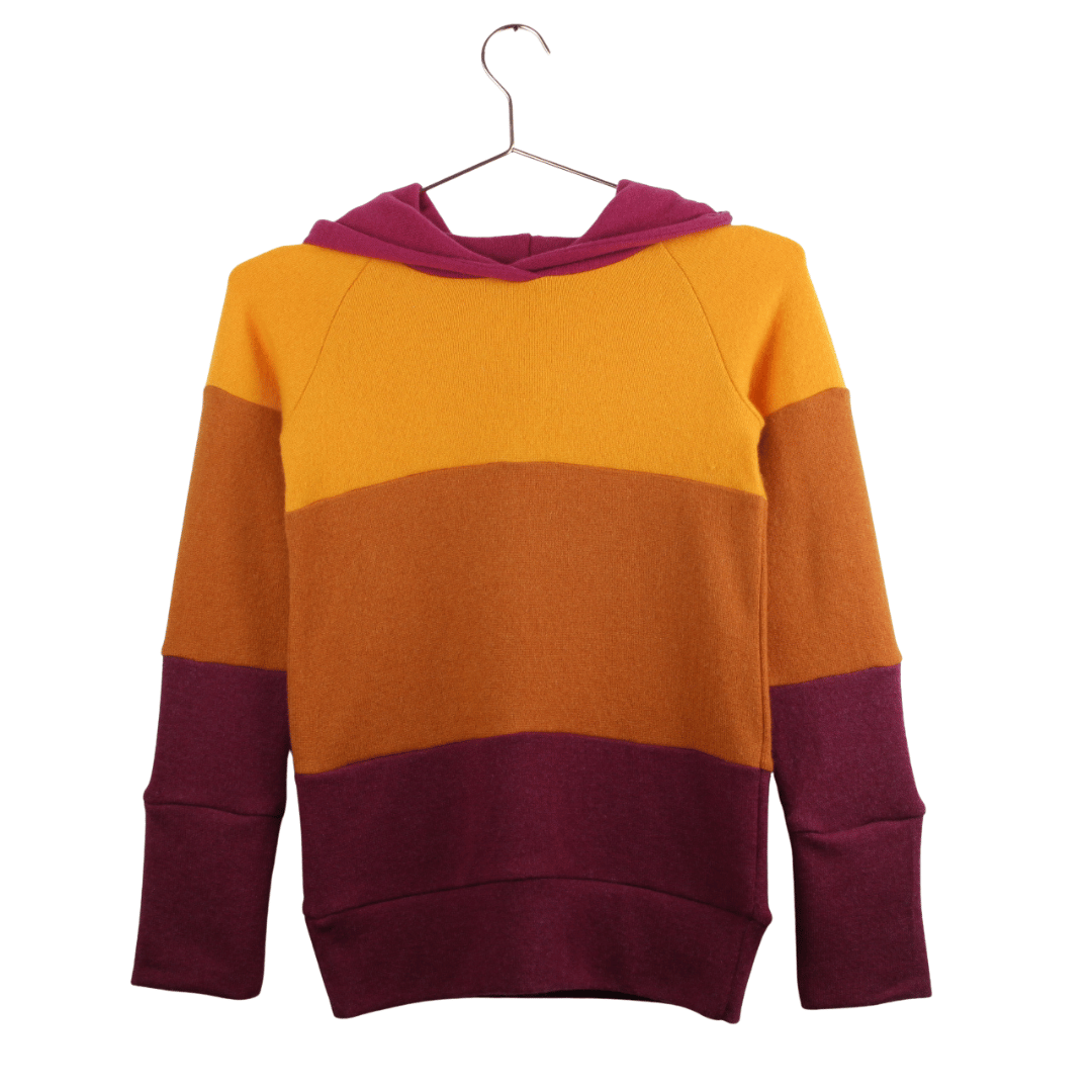 Kaschmir Hoodie Ombré 134/140