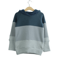 Kaschmir Hoodie Ombré 98/104 Blau