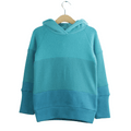 Kaschmir Hoodie Ombré 98/104 Blau