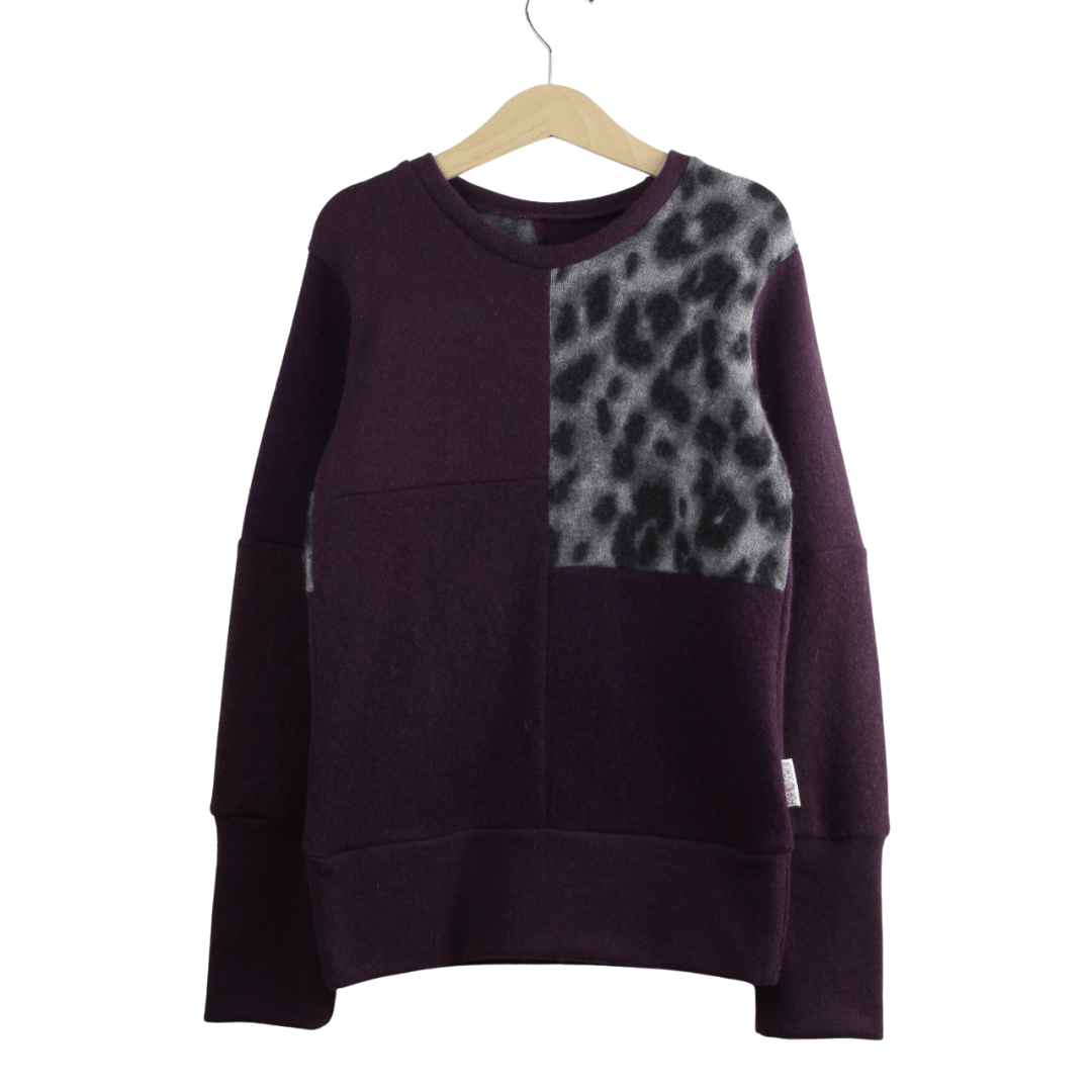 Upcycling Kaschmir No Waste Pullover 122/128