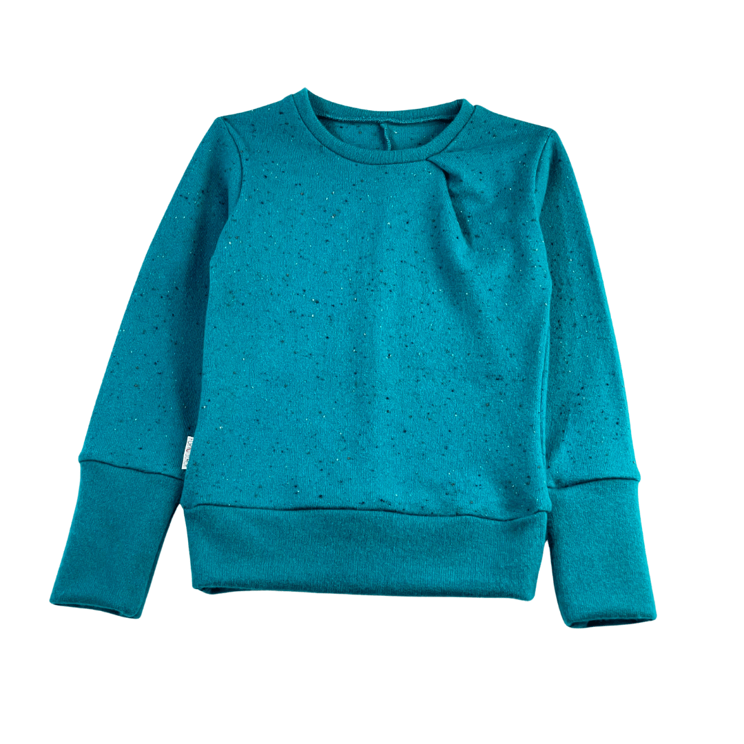 Upcycling Kaschmirpullover mit der Falte