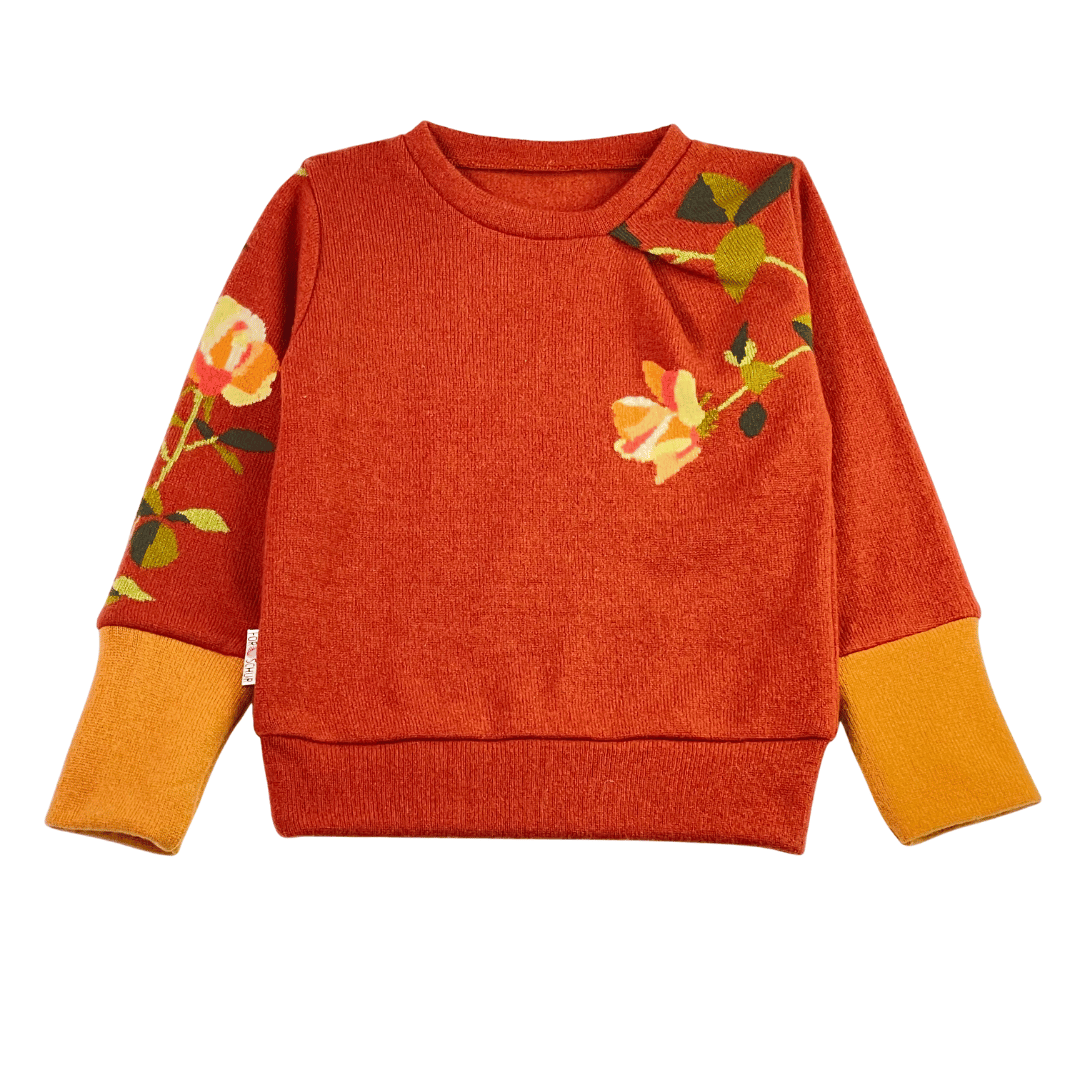 Upcycling Kaschmirpullover mit der Falte