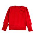 Upcycling Kaschmirpullover mit der Falte