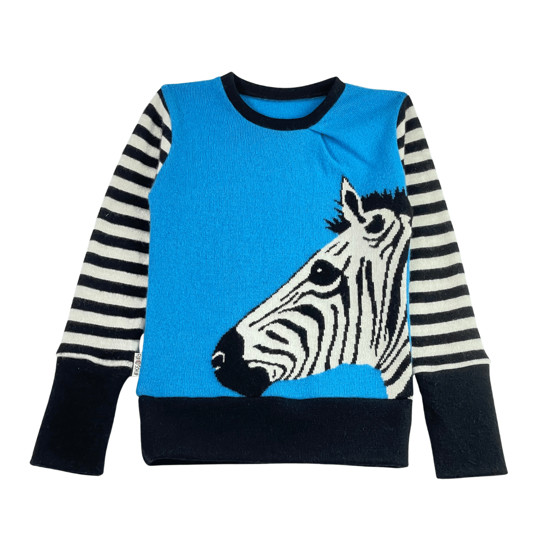 Upcycling Kaschmirpullover mit der Falte