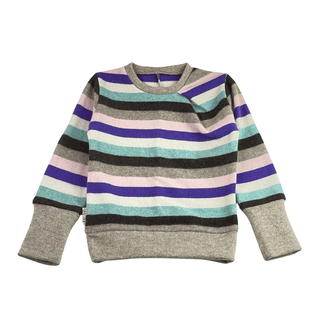 Upcycling Kaschmirpullover mit der Falte