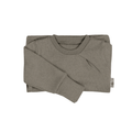 Kaschmirpullover mit der Falte Braun meliert - ForSchur
