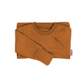Upcycling Kaschmirpullover mit der Falte Kupfer