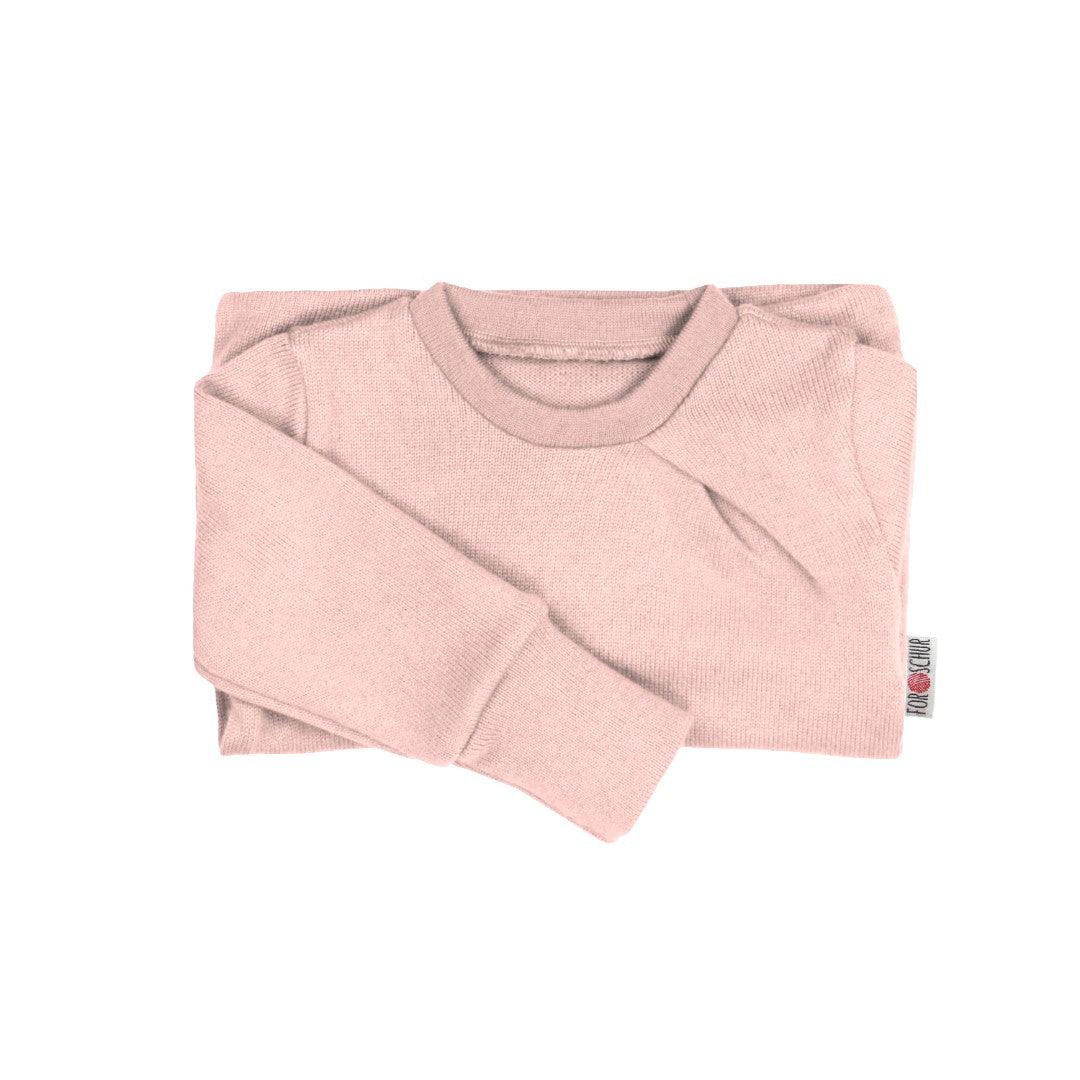 Kaschmirpullover mit der Falte Mandelblüte - ForSchur