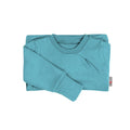 Upcycling Kaschmirpullover mit der Falte Mintblau meliert - ForSchur