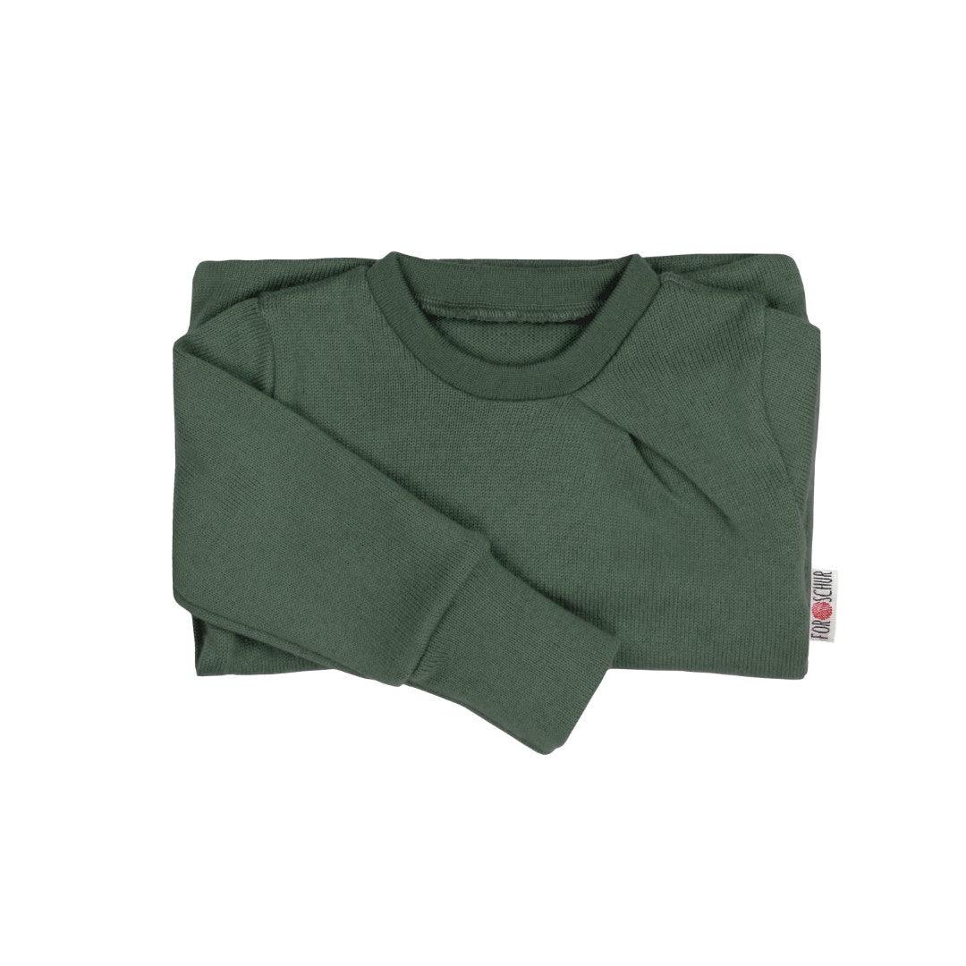 Kaschmirpullover mit der Falte Saphir - ForSchur