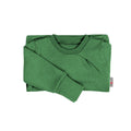 Upcycling Kaschmirpullover mit der Falte Spinat