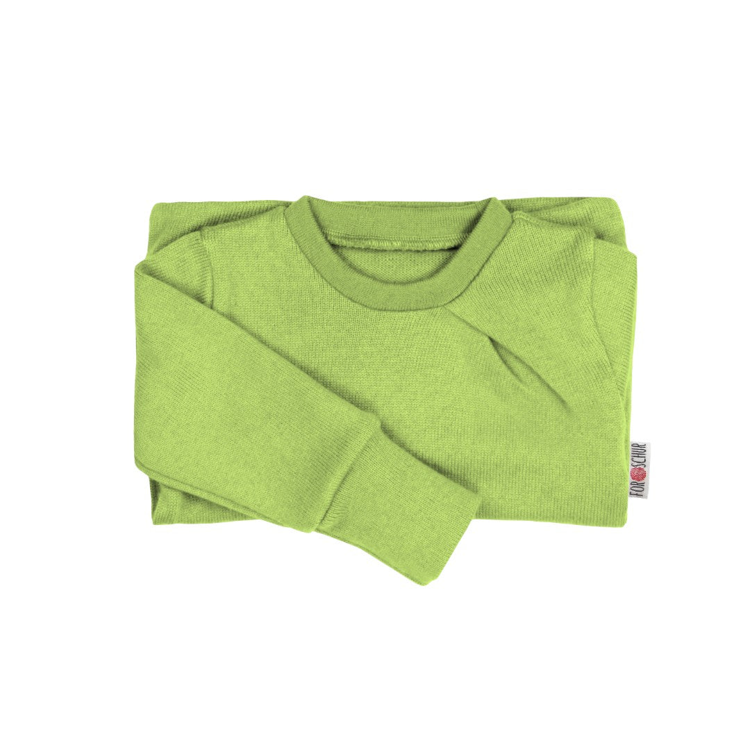 Kaschmir Kinder Pullover mit der Falte Weintraube