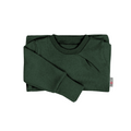 Upcycling Kaschmirpullover mit der Falte Grün meliert - ForSchur