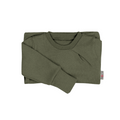 Upcycling Kaschmirpullover mit der Falte Grün