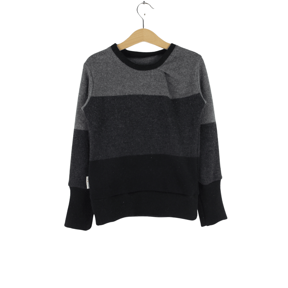 Upcycling Kaschmirpullover mit der Falte - ForSchur