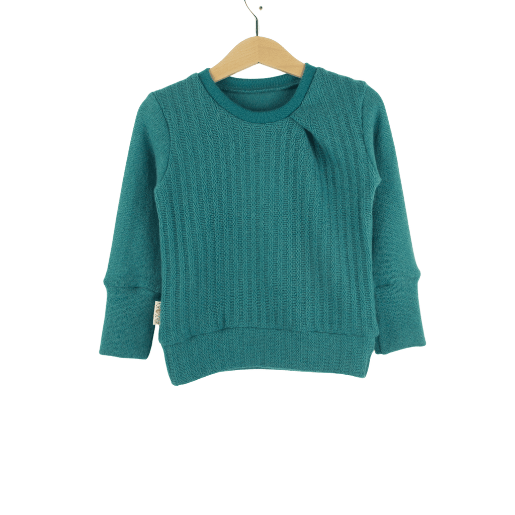 Kaschmirpullover mit der Falte Blau - ForSchur